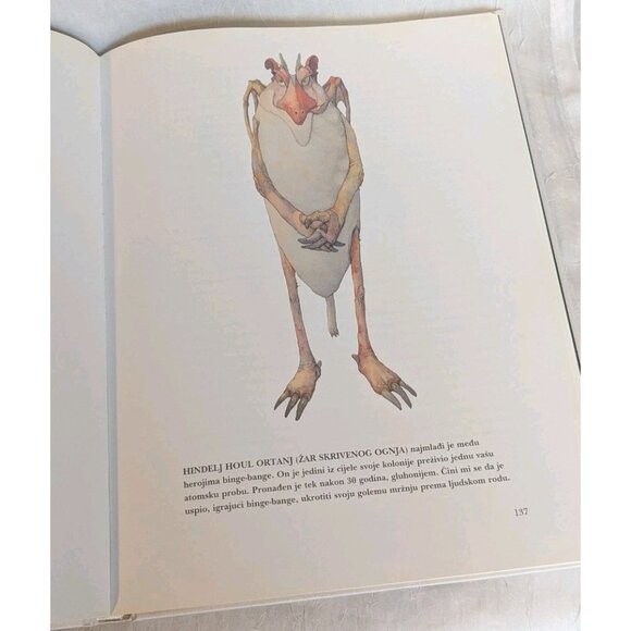 Lithuanian Encyclopedia Of Monsters Marijanovic Hardcover Language Picture Book - Picture 3 of 16